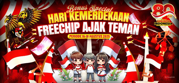EVENT HUT RI 80 KONEK4D MIN DEPO 10K